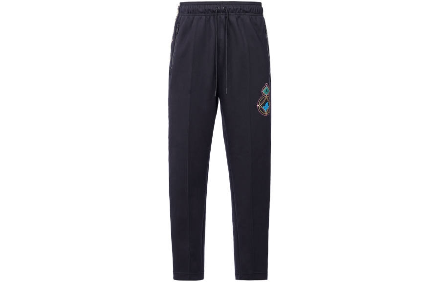 Jordan Jordan Chinese New Year Knitted Sweatpants Men's Moderate Straight Fit Pants