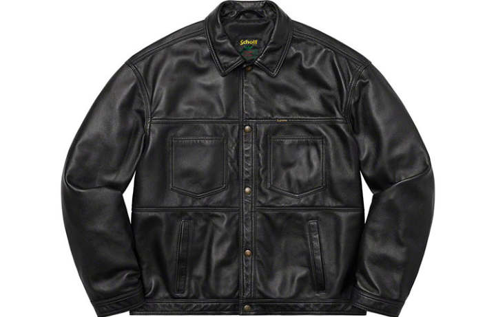 Supreme Supreme X Schott Leather Work Jacket