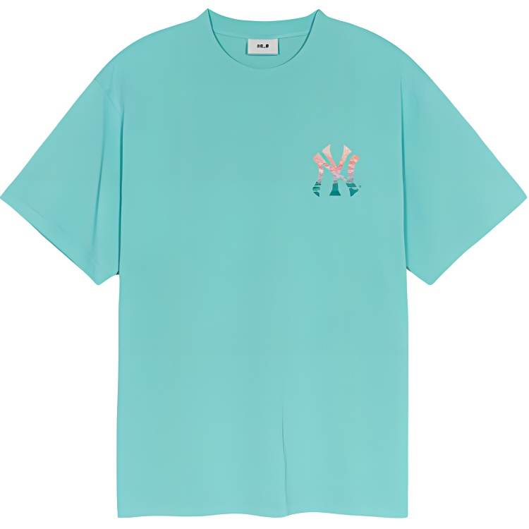 MLB New York Yankees T Shirt Unisex Standard Mint Green