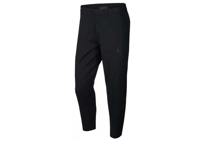 Jordan Jordan Knitted Sweatpants Men's Black Moderate Cuffed Pants