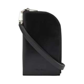 RICK OWENS RICK OWENS/RO Leather Wallet Men's Black