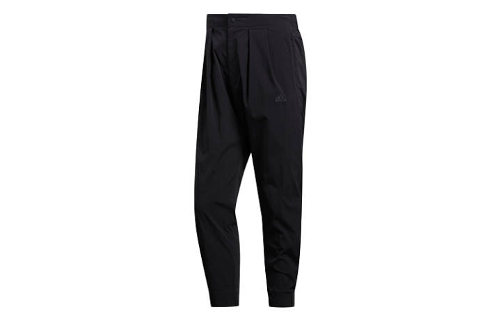 Adidas Adidas Knitted Sweatpants Men's Black Moderate Slim Fit Pants
