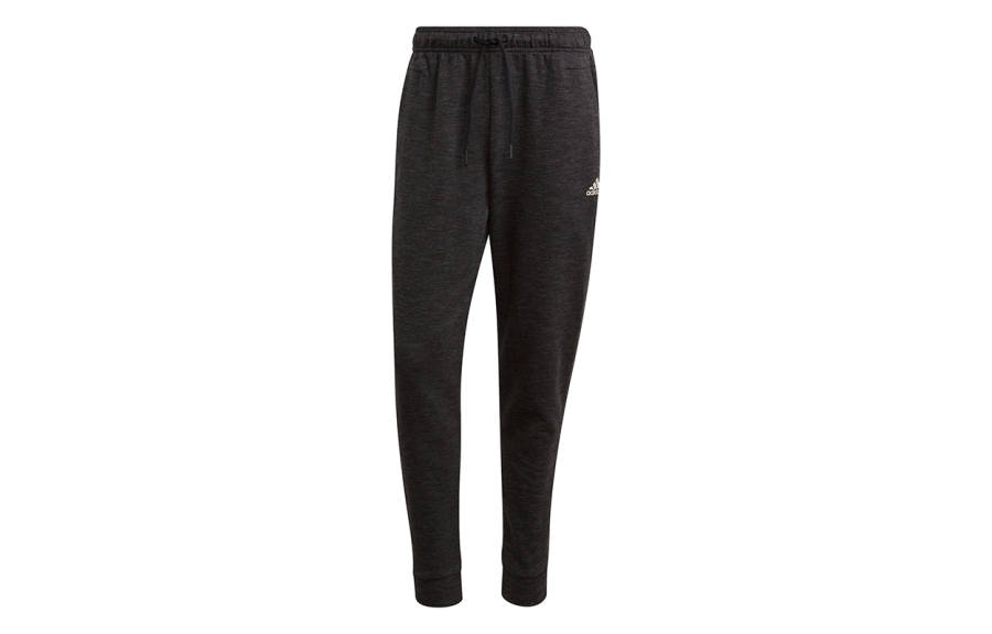 Adidas Adidas Knitted Sweatpants Men's Black Moderate Cuffed Pants