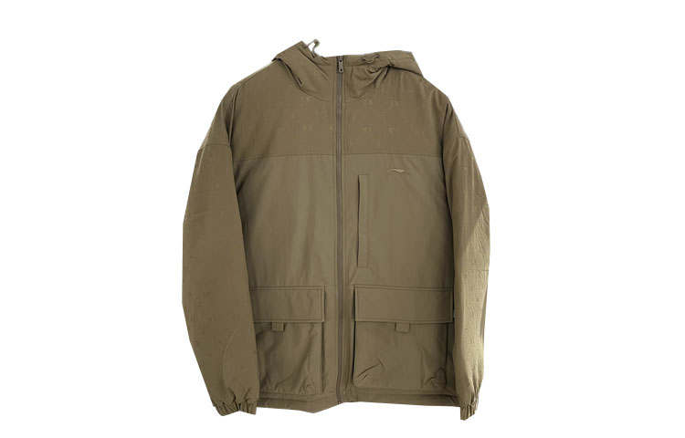 Li-Ning Li Ning Sports Trendy Collection Down Jacket Men's Khaki