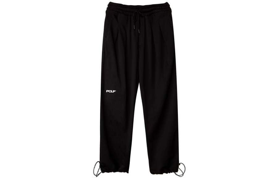 PCLP Knitted Sweatpants Unisex Moderate Cuffed Pants