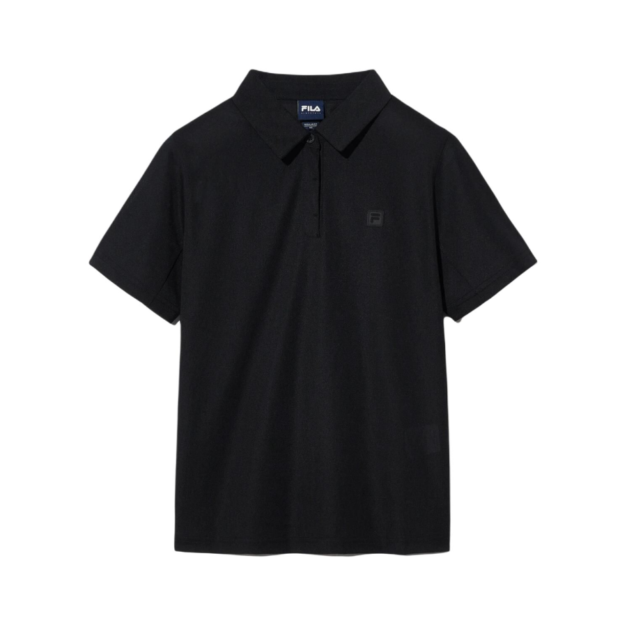 FILA Polo Shirts Unisex Black Thin