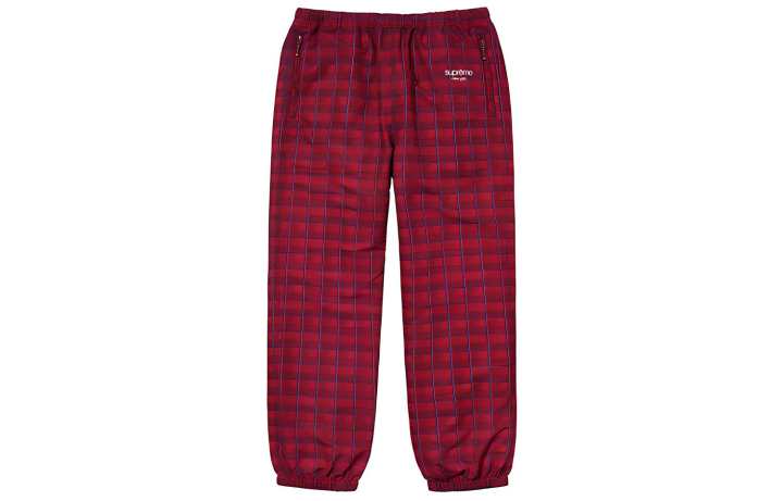Supreme Supreme Knitted Sweatpants Unisex Moderate Cuffed Pants