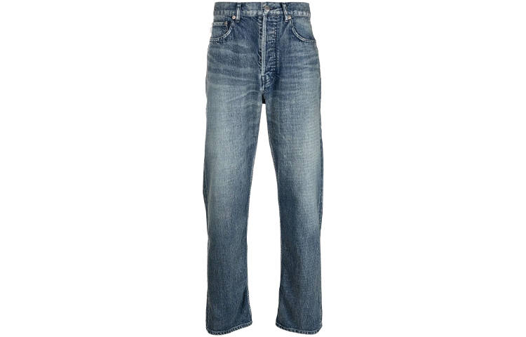 AMBUSH Jeans Men's Blue Straight Fit Pants