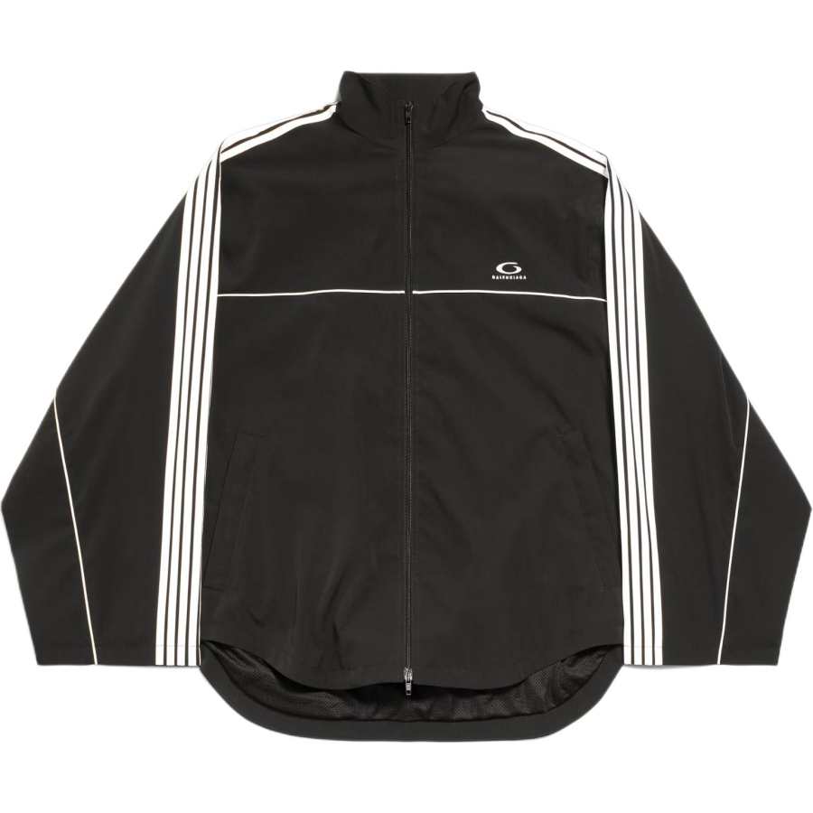 Balenciaga Jackets & Coats Loose Fit Men's Black