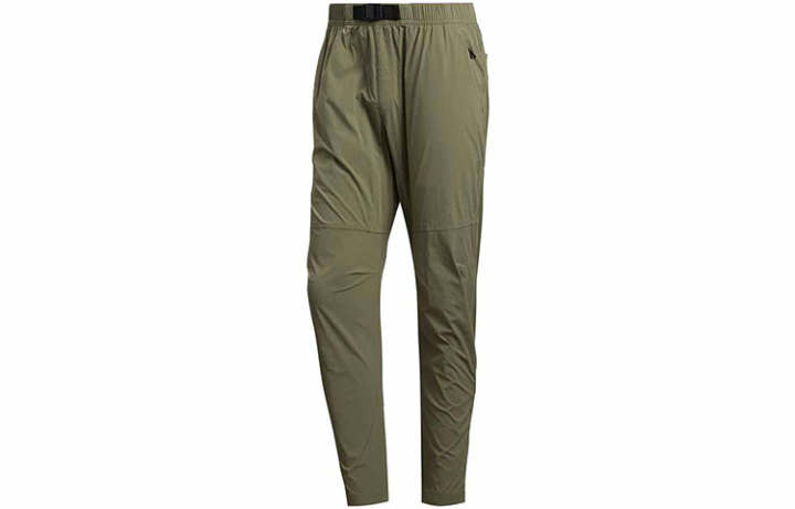 Adidas Adidas Knitted Sweatpants Men's Green Moderate Straight Fit Pants