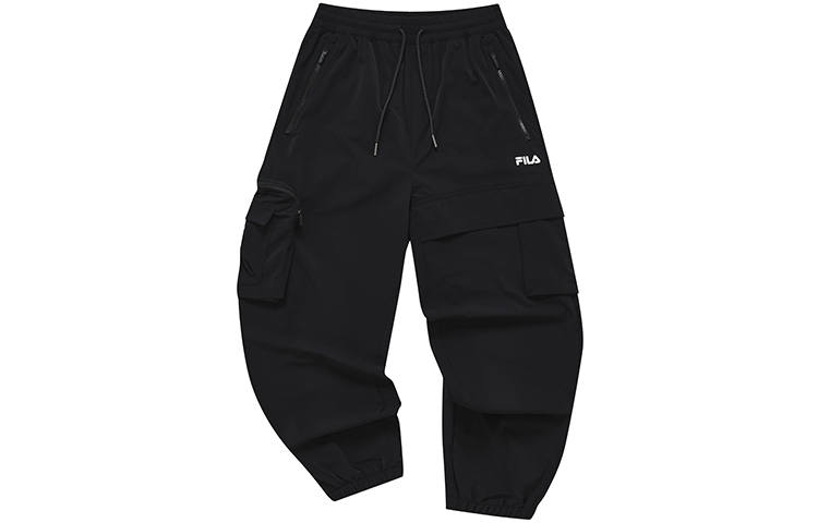 FILA FUSION STREET SPORT Cargo Pants Men's Pitch Black Moderate
