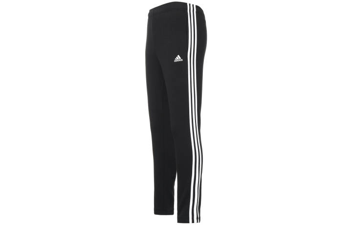 Adidas Adidas ESSENTIALS 3 Stripes Knitted Sweatpants Men's Black