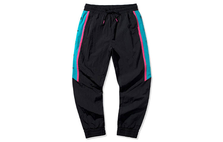 Li-Ning Li Ning Knitted Sweatpants Men's New Standard Black