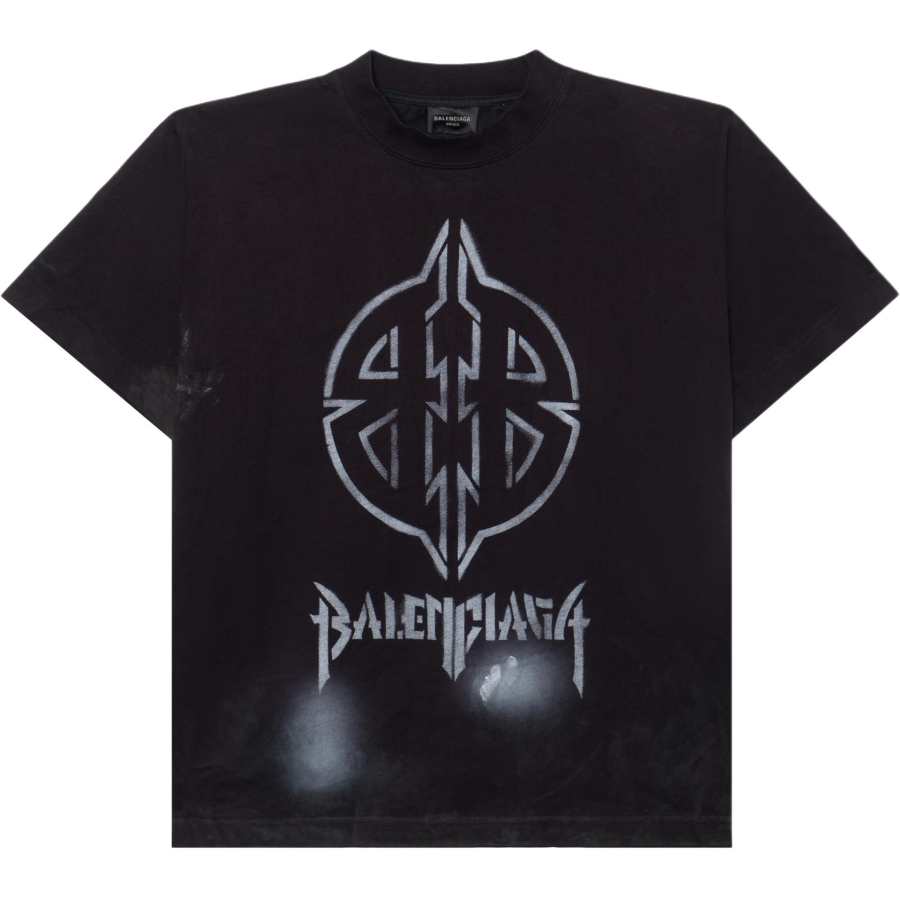 Balenciaga SS24 T Shirt Regular Fit Men's Black