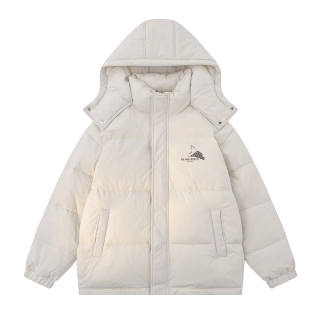BEAR UNION Down Jackets Unisex Hooded Thickened Parka Down Jacket