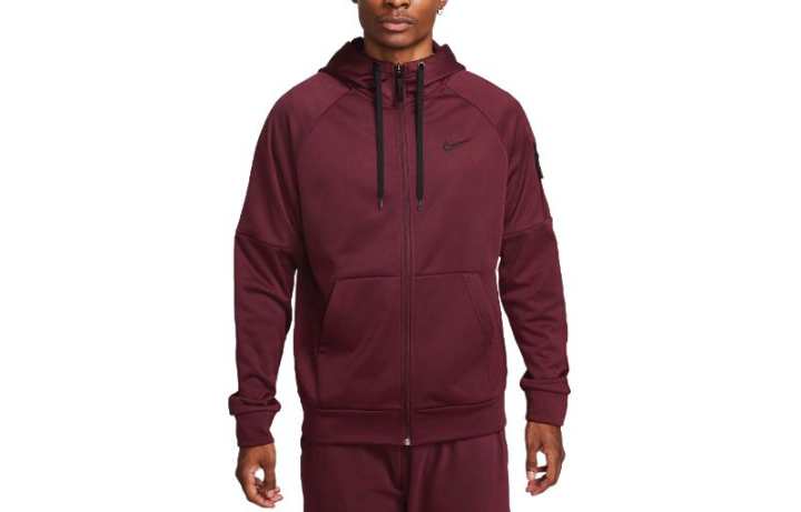 Nike Nike Therma Fit Full Zip Fitness Top Jackets & Coats Men's Red