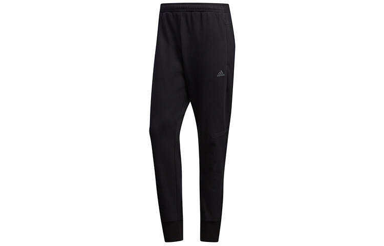Adidas Adidas Knitted Sweatpants Men's Black Moderate Skinny Pants