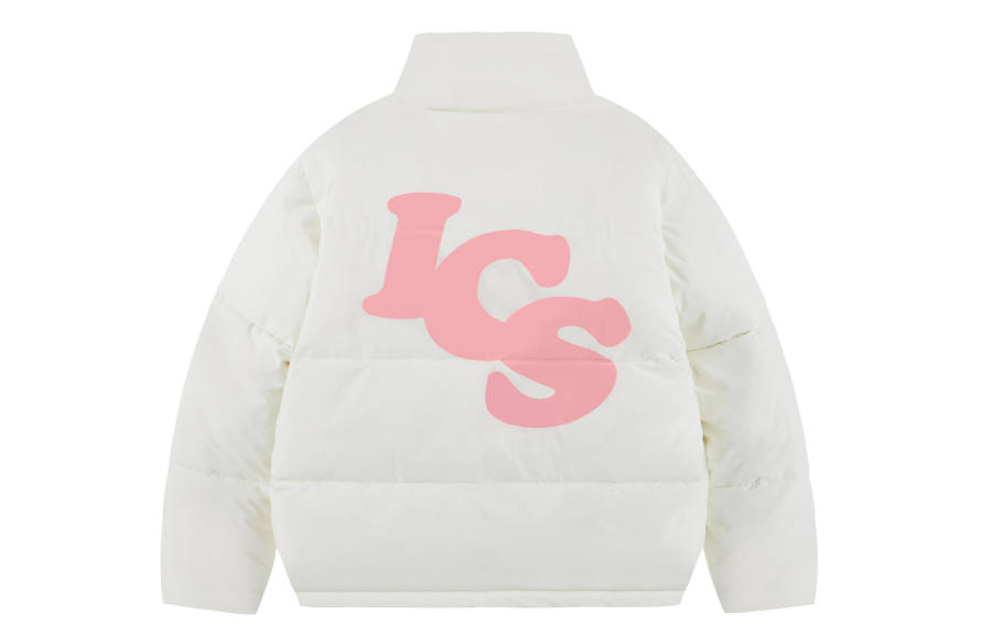 ICONS Lab Puffer Jackets Unisex Stand Collar Thickened Padded Puffer Jacket
