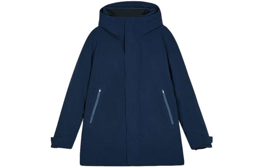 Skechers Skechers Down Jacket Men's Dark Blue Black