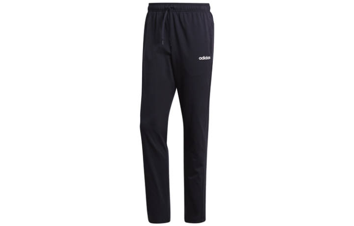 Adidas Adidas Essential Knitted Sweatpants Men's Black Moderate Cuffed Pants