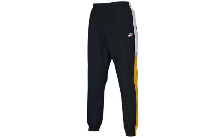 Nike Nike Knitted Sweatpants Men's Dark Gray Green Moderate Cuffed Pants