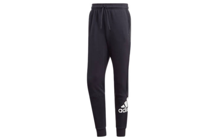 Adidas Adidas Knitted Sweatpants Men's Black Moderate Straight Fit Pants