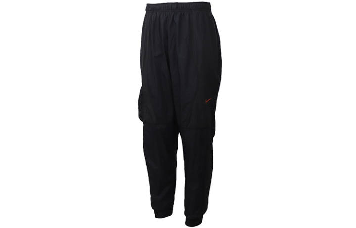 Nike Nike Dri Fit Knitted Sweatpants Men's Black Moderate Straight Fit Pants
