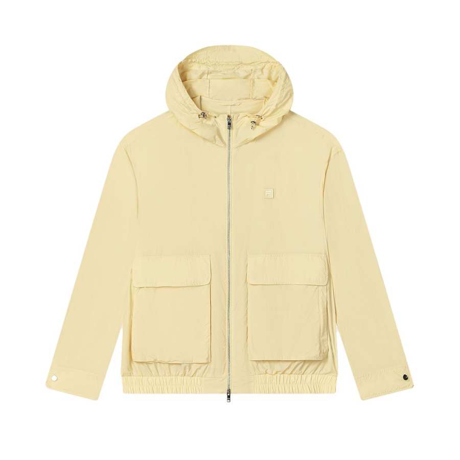 FILA MILANO Jacket Men's Lightly Ripe Wheat Yellow YE