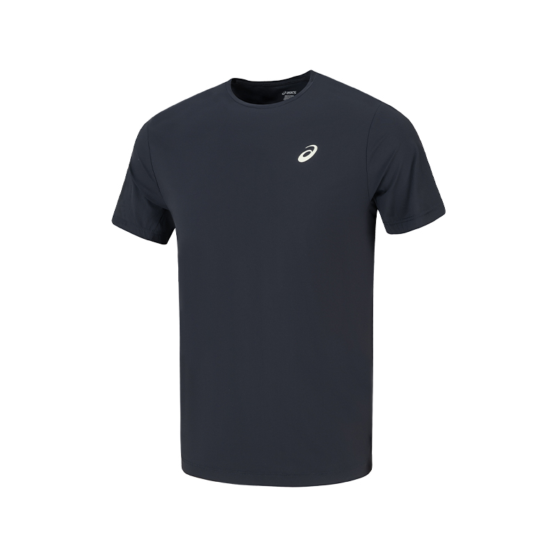 ASICS ASICS T Shirts Men's Black Crew Neck Moderate