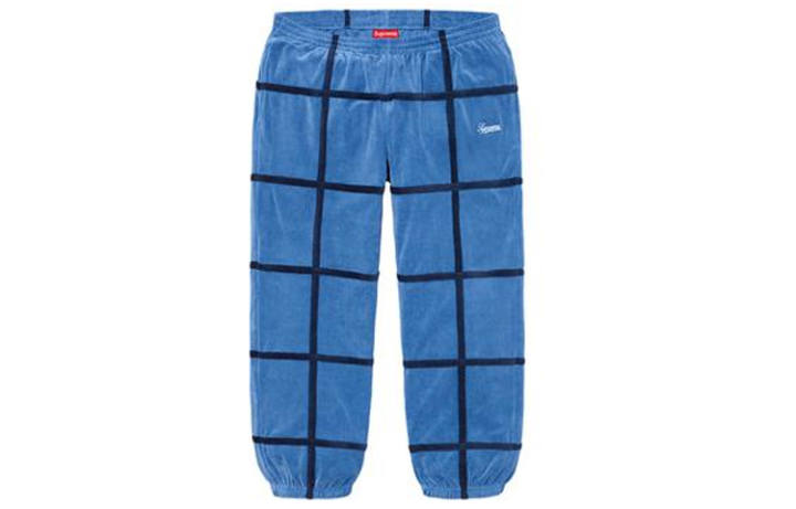 Supreme Supreme Knitted Sweatpants Unisex Moderate Cuffed Pants
