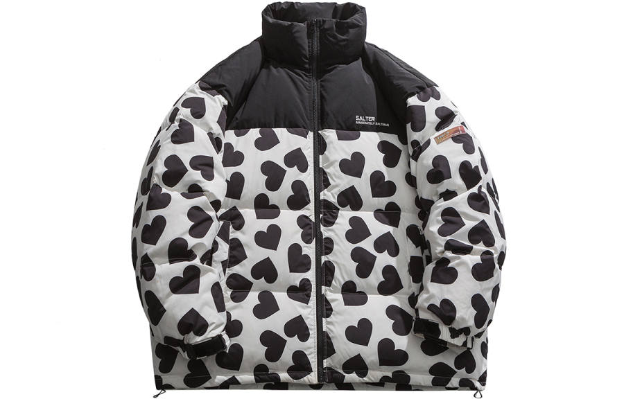 STORMATE Puffer Jackets Unisex Stand Collar Thickened Padded Puffer Jacket