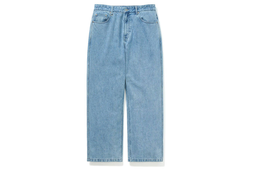 714STREET Jeans Unisex Moderate Straight Fit Pants
