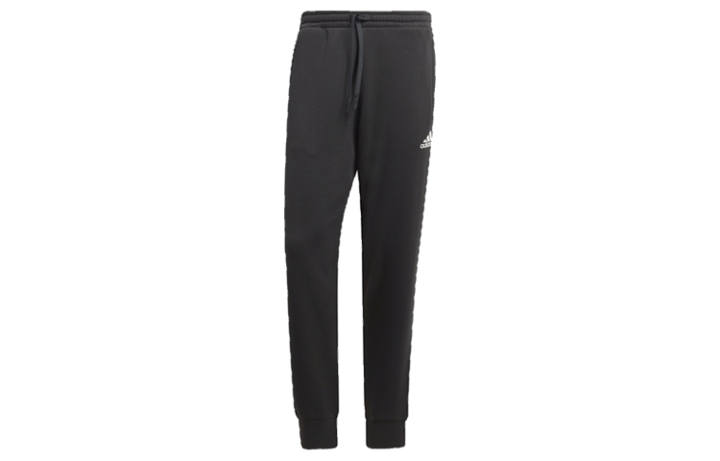 Adidas Adidas Knitted Sweatpants Men's Black Moderate Cuffed Pants