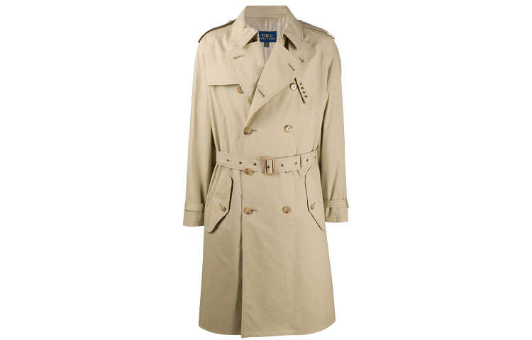Polo Ralph Lauren FW21 Trench Coat Men's Camel