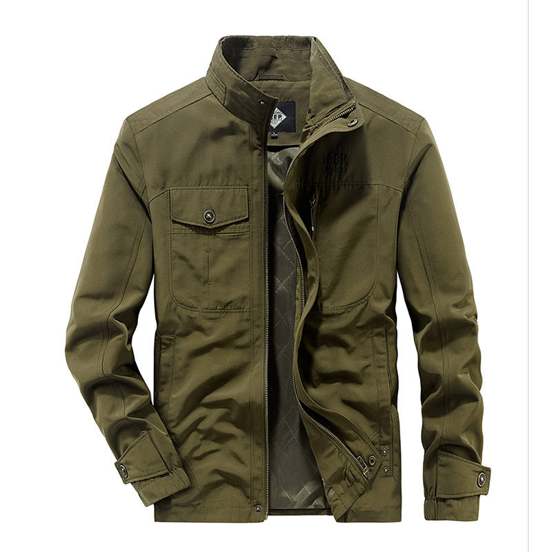 JEEP SPIRIT Jackets Men's Stand Collar Moderate Other