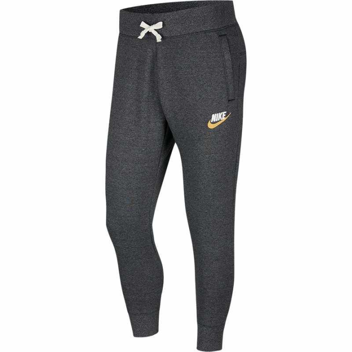 Nike Nike Knitted Sweatpants Men's Black Gray Color Moderate Harem Pants