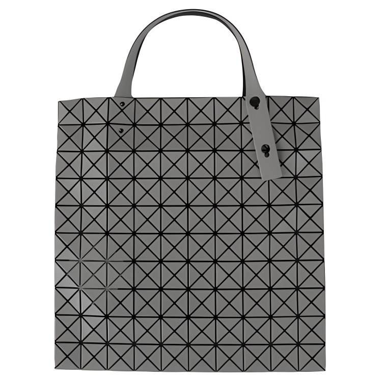 ISSEY MIYAKE Polyester Tote Bag, Shopping Bag, Handbag Unisex Gray