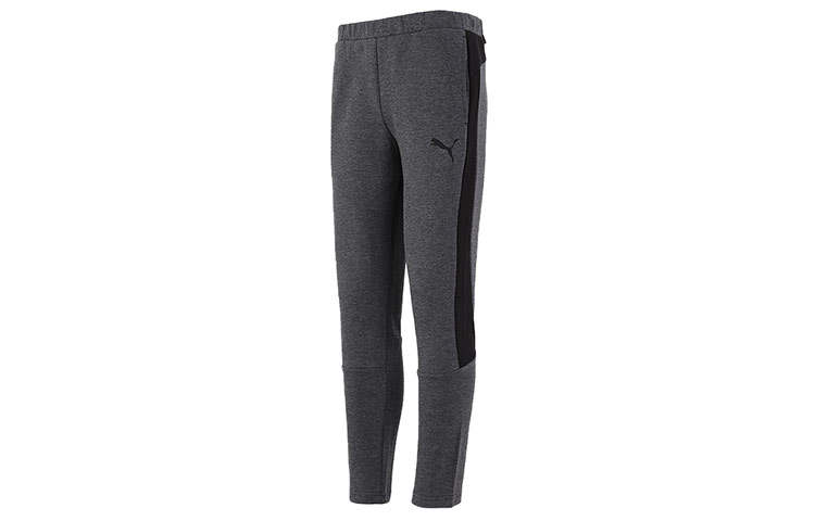 PUMA EVOSTRIPE Knitted Sweatpants Men's Dark Gray