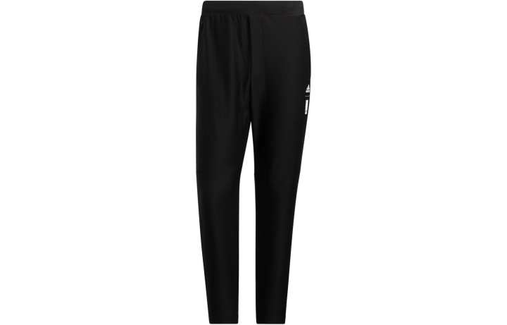Adidas Adidas Knitted Sweatpants Men's Black Moderate Cuffed Pants