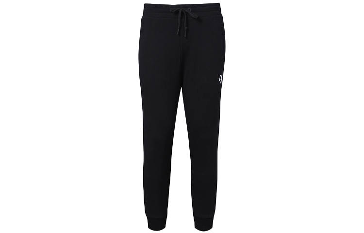 Converse Converse Knitted Sweatpants Men's Black Moderate Cuffed Pants
