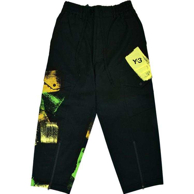 Y-3 Y 3 Cargo Pants Unisex Black Moderate