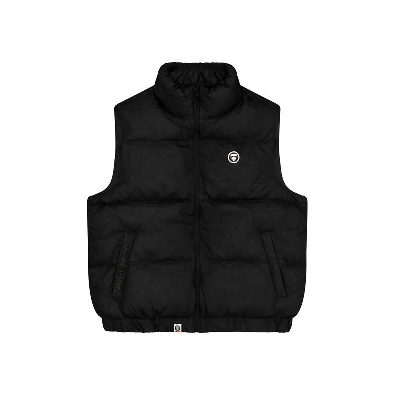 Aape Aape logo-patch down vest