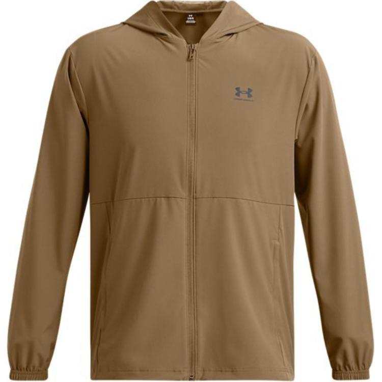 Under Armour UA Vibe Windbreaker Jackets & Coats Men's Suburban Coyote Brown