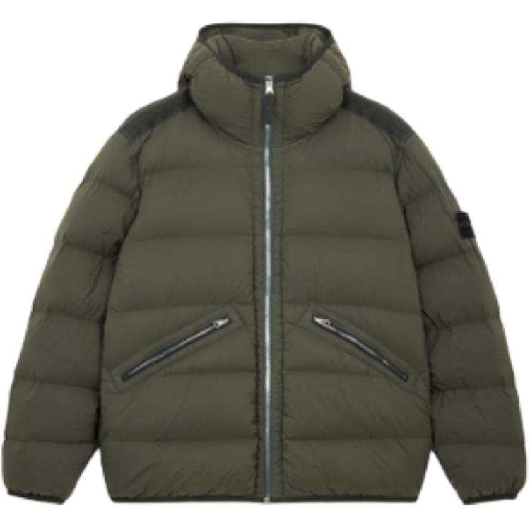 STONE ISLAND Padded Hooded Puffer Jacket