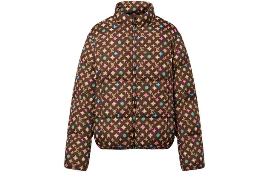LOUIS VUITTON LOUIS VUITTON By Tyler The Creator Monogram Printed Light Down Jacket