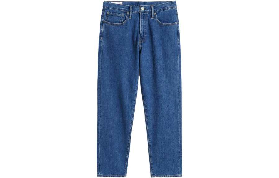 GAP GAP Jeans Men's Blue Moderate Tapered Pants