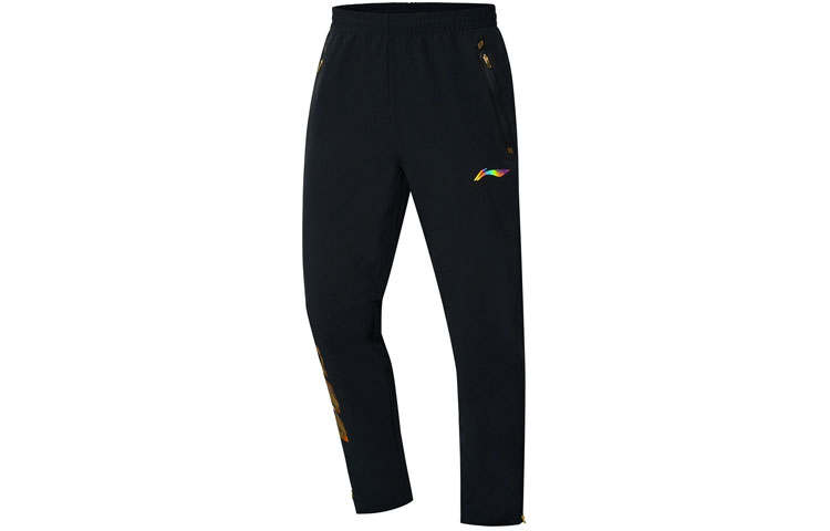 Li-Ning Li Ning Table Tennis Collection Knitted Sweatpants Men's Black
