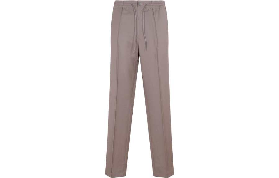 Y-3 Y 3 Knitted Sweatpants Men's Brown Moderate Straight Fit Pants