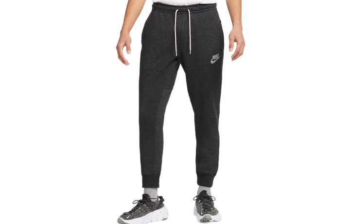 Nike Nike Knitted Sweatpants Men's Black Moderate Cuffed Pants