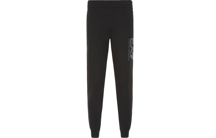 EMPORIO ARMANI EA7 Knitted Sweatpants Men's Black